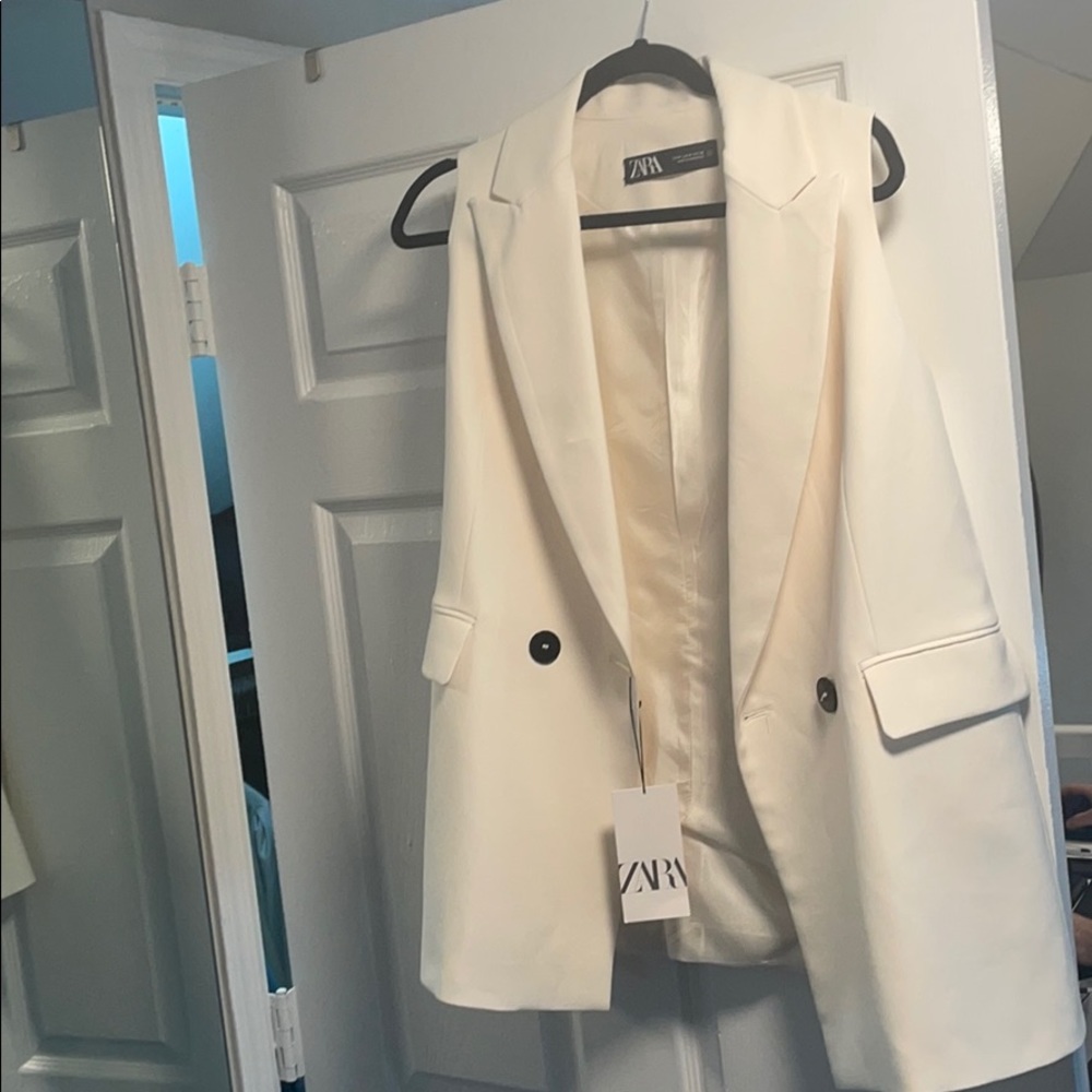 Cream Zara vest